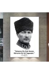 Ataürk Makam Panosu Mustafa Kemal Atatürk Makam Tablosu (8 Farklı Ölçü)