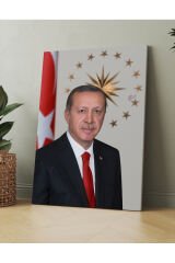Recep Tayyip Erdoğan Kanvas Tablo