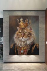 Sevimli Tarz Kediler Senin Kedin Hangi Tarz Sevimli Patiler Kanvas Tablo ( 8 farklı ölçü )