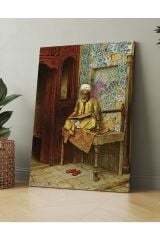 Arthur Von Ferraris Kitap Okuyan Adam Dini Kanvas Tablo