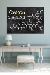 Grabovoi Oksitosin Oxytocin Kutsal Geometri Yaşam Çiçeği Tablo