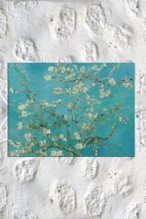 Vincent Van Gogh Çiçek Açan Badem Ağacı Dev Boyut Kanvas Tablo