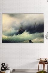 Ivan Aivazovsky Sailing Ship Kanvas Tablo