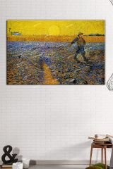 Vincent Van Gogh Ekim The Sower Kanvas Tablo