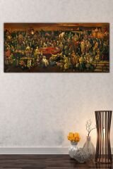 Dante Discussing The Divine Comedy With Dante Kanvas Tablo