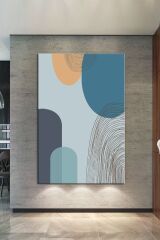 Soyut Sanatsal Modern Dekoratif Kanvas Tablo