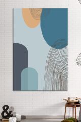 Soyut Sanatsal Modern Dekoratif Kanvas Tablo