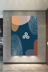 Soyut Sanatsal Modern Dekoratif Kanvas Tablo