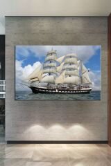 Gemiler Yelkenli Gemiler Deniz Kanvas Tablo