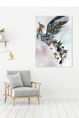 Kuşlar Hayvanlar Alemi Dekoratif Kanvas Tablo