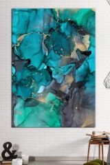 Soyut Sanatsal Dekoratif Sanatsal Kanvas Tablo (8 Farklı Ölçü)