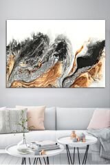 Renklerin Dansı Soyut Sanatsal Kanvas Tablo 8 Farklı Ölçü