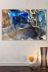 Soyut Sanatsal Dekoratif Kanvas Tablo Renklerin Dansı (8 Farklı Ölçü)