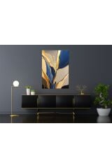 Soyut Sanatsal Dekoratif Kanvas Tablo Renklerin Dansı (8 Farklı Ölçü)