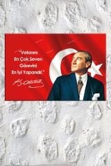 Atatürk Makam Panosu Tablosu Kanvas Tablo Resmi Kurumlar Okullar