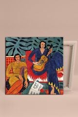 Henri Matisse La Musique 1939 Kanvas Tablo