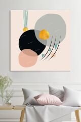 Soyut Sanatsal Dekoratif Kanvas Tablo