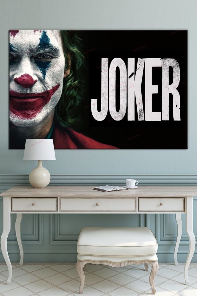 Joker Kanvas Tablo (8 Farklı Ölçü)