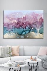 Renklerin Dansı Soyut Sanatsal Kanvas Tablo (8 Farklı Ölçü)