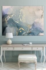 Renklerin Dansı Soyut Sanatsal Kanvas Tablo (8 Farklı Ölçü)