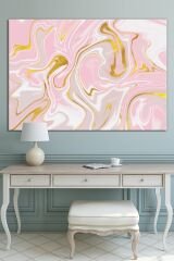 Renklerin Dansı Soyut Sanatsal Kanvas Tablo