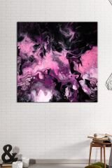 Renklerin Dansı Soyut Sanatsal Kanvas Tablo Ölçü)