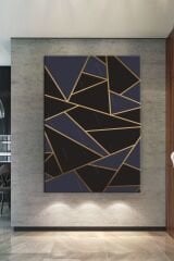 Renklerin Dansı Soyut Sanatsal Kanvas Tablo