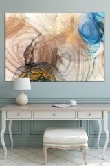 Renklerin Dansı Soyut Sanatsal Muhteşem Kanvas Tablo (8 Farklı Ölçü)