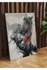 Yüzler ve Suretler Premium Serisi Soyut Sanatsal Kanvas Tablo (7 Farklı Ölçü)