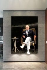 Atatürk Mustafa Kemal Kanvas Tablo