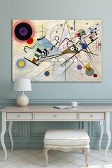 Wassily Kandinsky Composition Viii Canvas Wall Art Kanvas Tablo 8 Farklı Ölçü