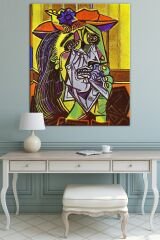 Pablo Picasso The Weeping Woman Ağlayan Kadın Kanvas Tablo 8 Farklı Ölçü