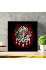 Osmanlı Arması Kanvas Tablo (7 Farklı Ölçü)