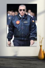 Recep Tayyip Erdoğan Reis Başkan Erdoğan Rte Kanvas Tablo (7 Farklı Ölçü)