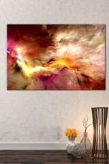 Renklerin Dansı Soyut Sanatsal Kanvas Tablo