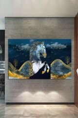 Rüya Hayal Atlı Sanatsal Dekoratif Kanvas Tablo (tekli Tablodur) 7 Farklı Ölçü